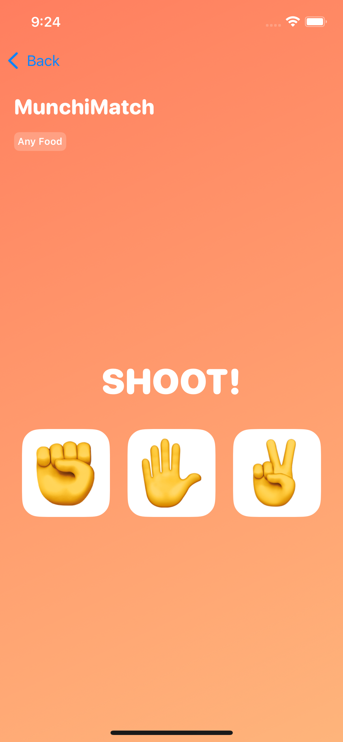 MunchiMatch swiping Breakfast in Mexico City